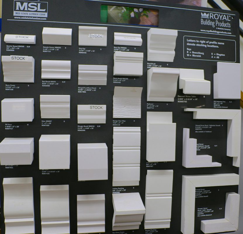 Moulding and Millwork at Roe Brothers Roe Lumber